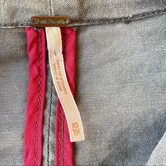 Free People Shrunken Officer Military Jacket - Picture 9 of 14